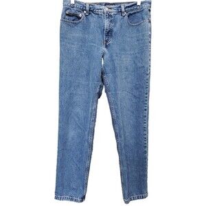 Ann Taylor Jeans Slim Fit 100% Cotton Blue Denim Jeans Size 12M